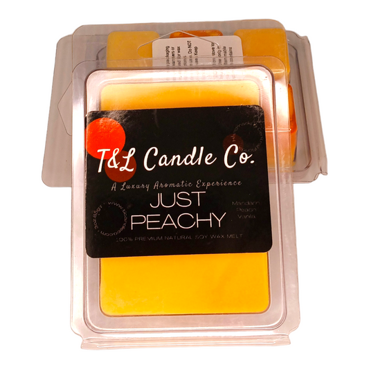 Just Peachy - 3oz. Wax Melt (30%off)