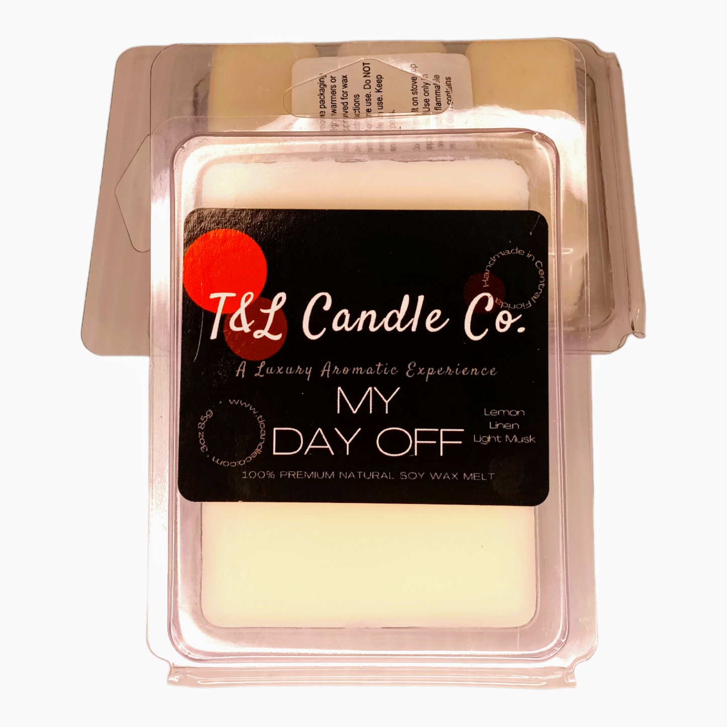 My Day Off- 3oz. Wax Melt