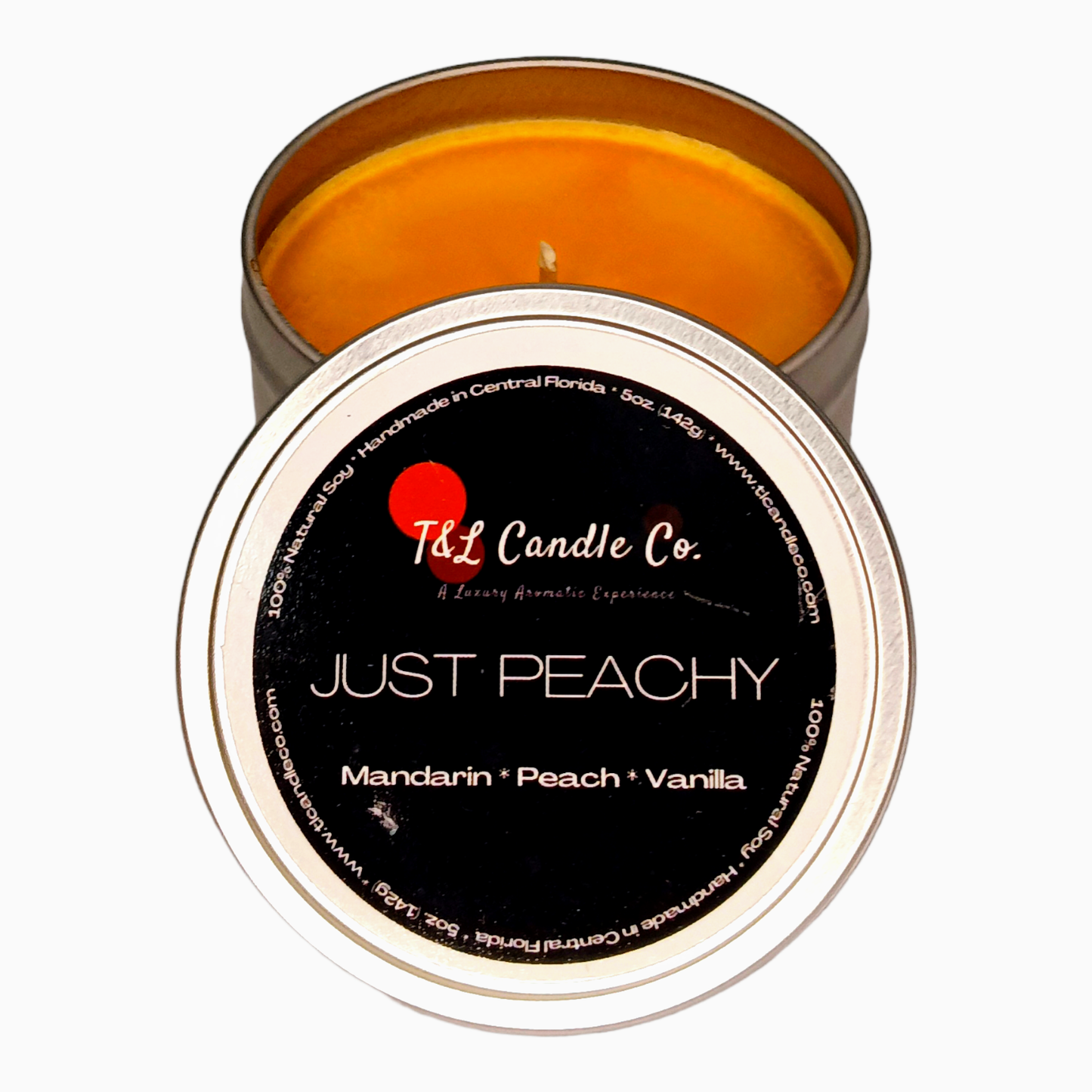 Just Peachy Travel Tin