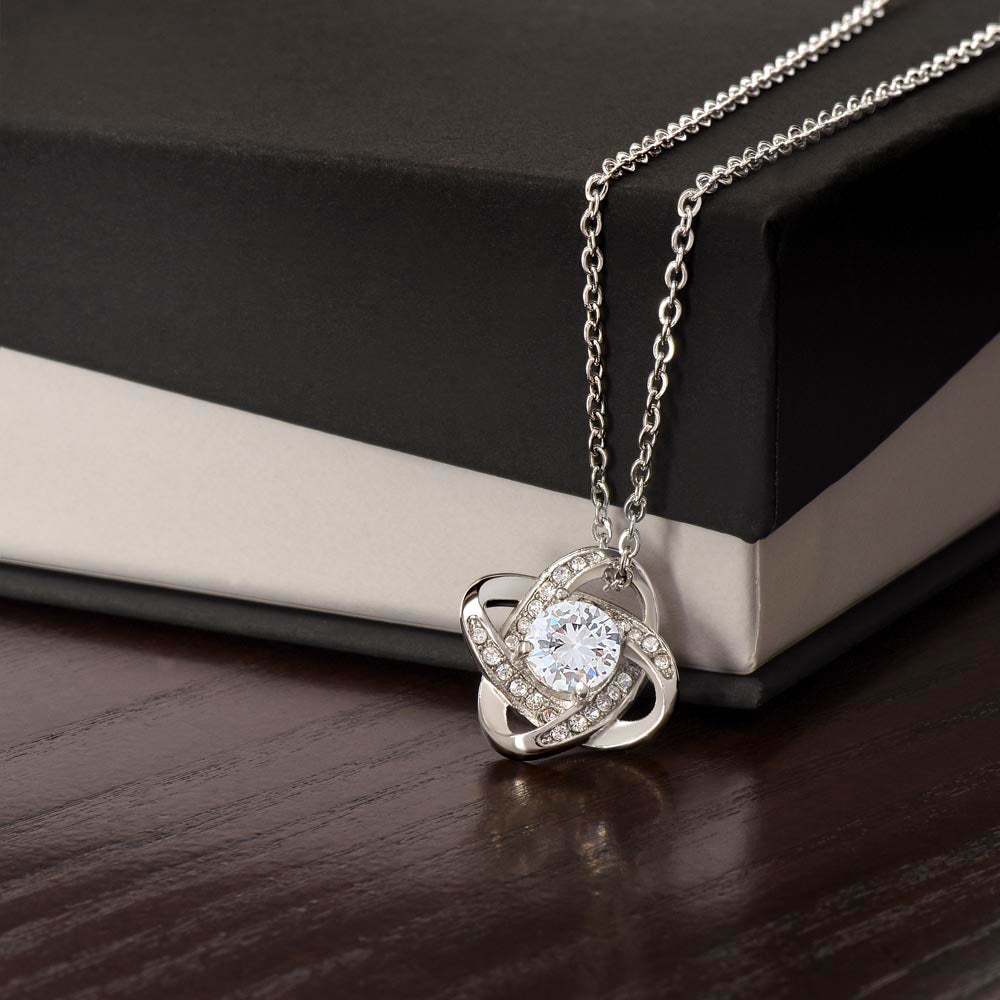 Love Knot Necklace (Box Only, No Msg Card)