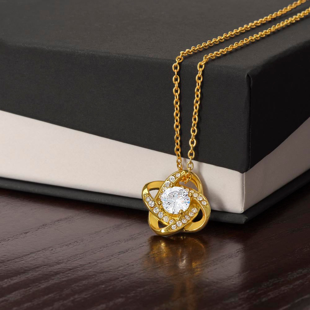 Love Knot Necklace (Box Only, No Msg Card)