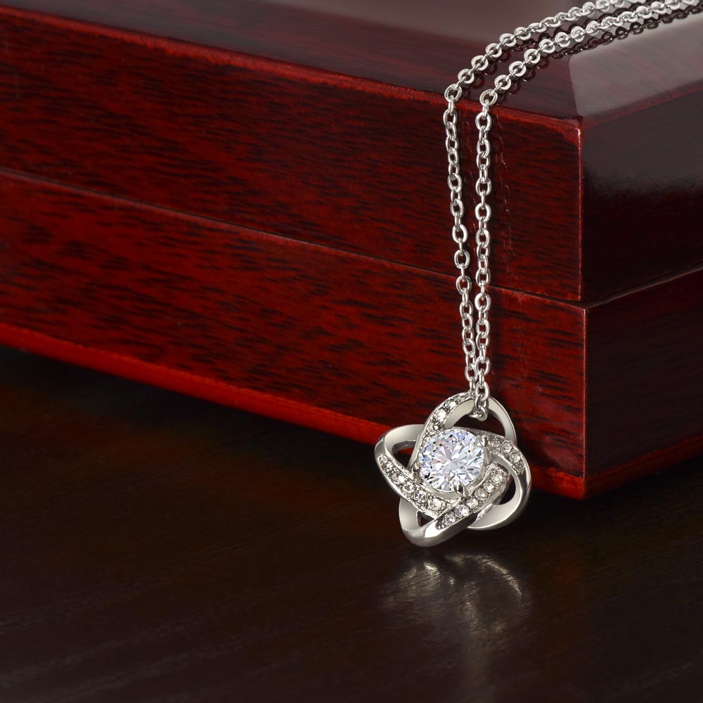 Love Knot Necklace (Box Only, No Msg Card)