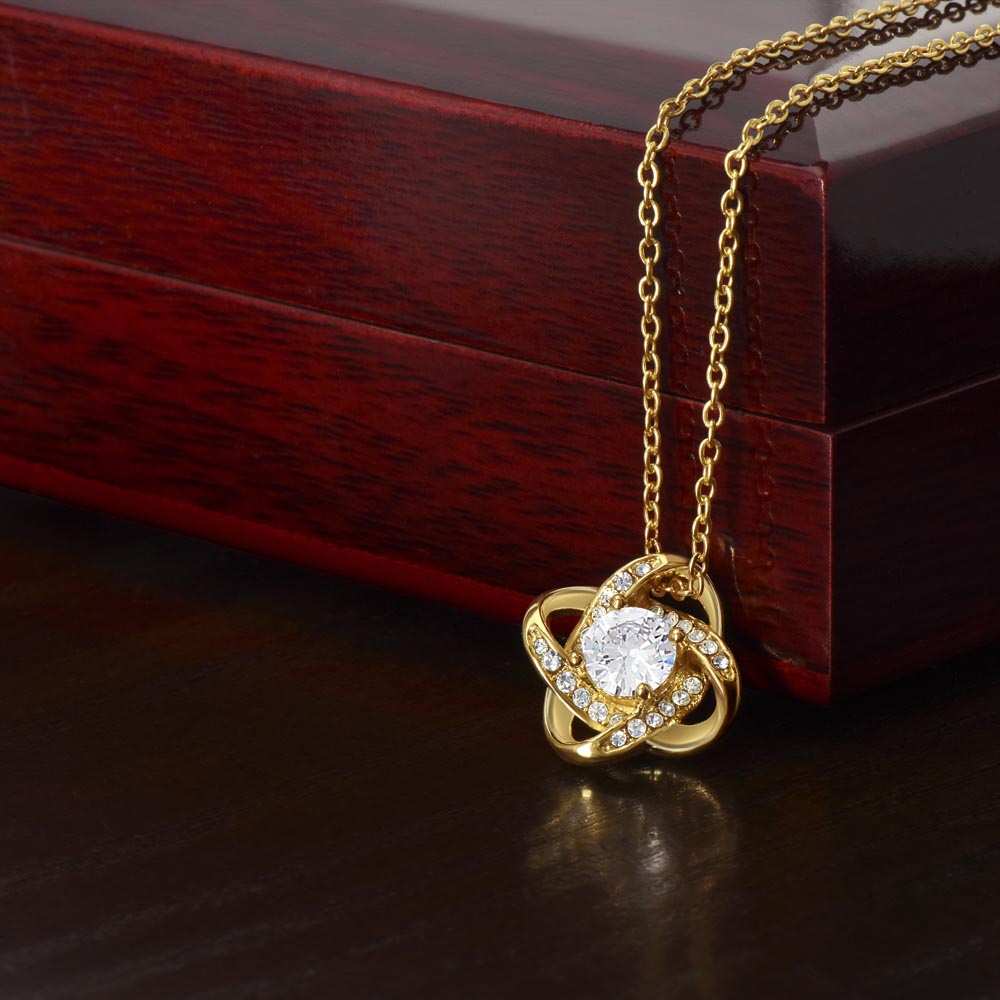Love Knot Necklace (Box Only, No Msg Card)