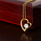 Forever Love Necklace (Box Only, No Msg Card) 14k White Gold or 18k Yellow Gold