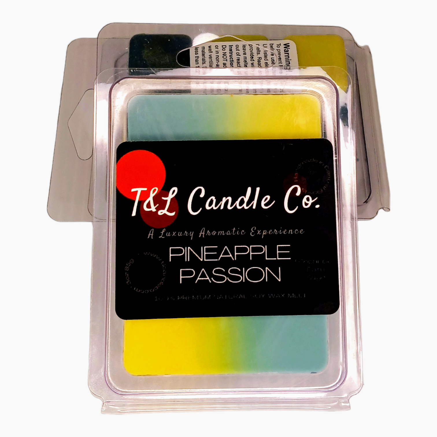 Pineapple Passion - 3oz. Wax Melt (30%off) – T&L Candle Co. LLC